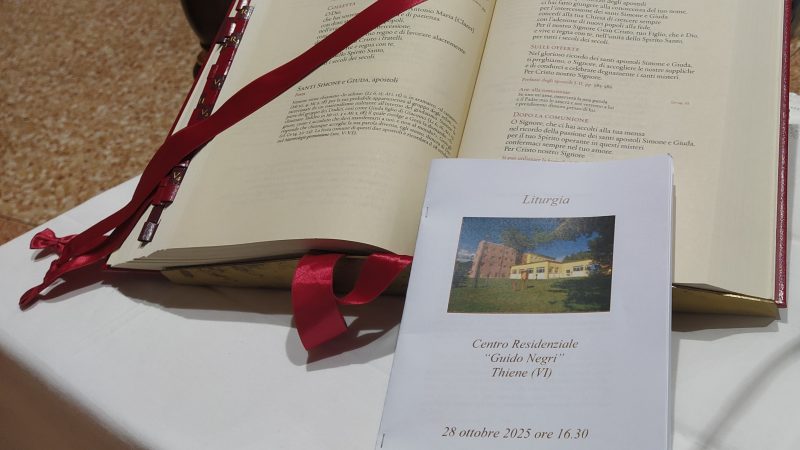 Celebrazione della Memorial Messa presso la nostra Residenza