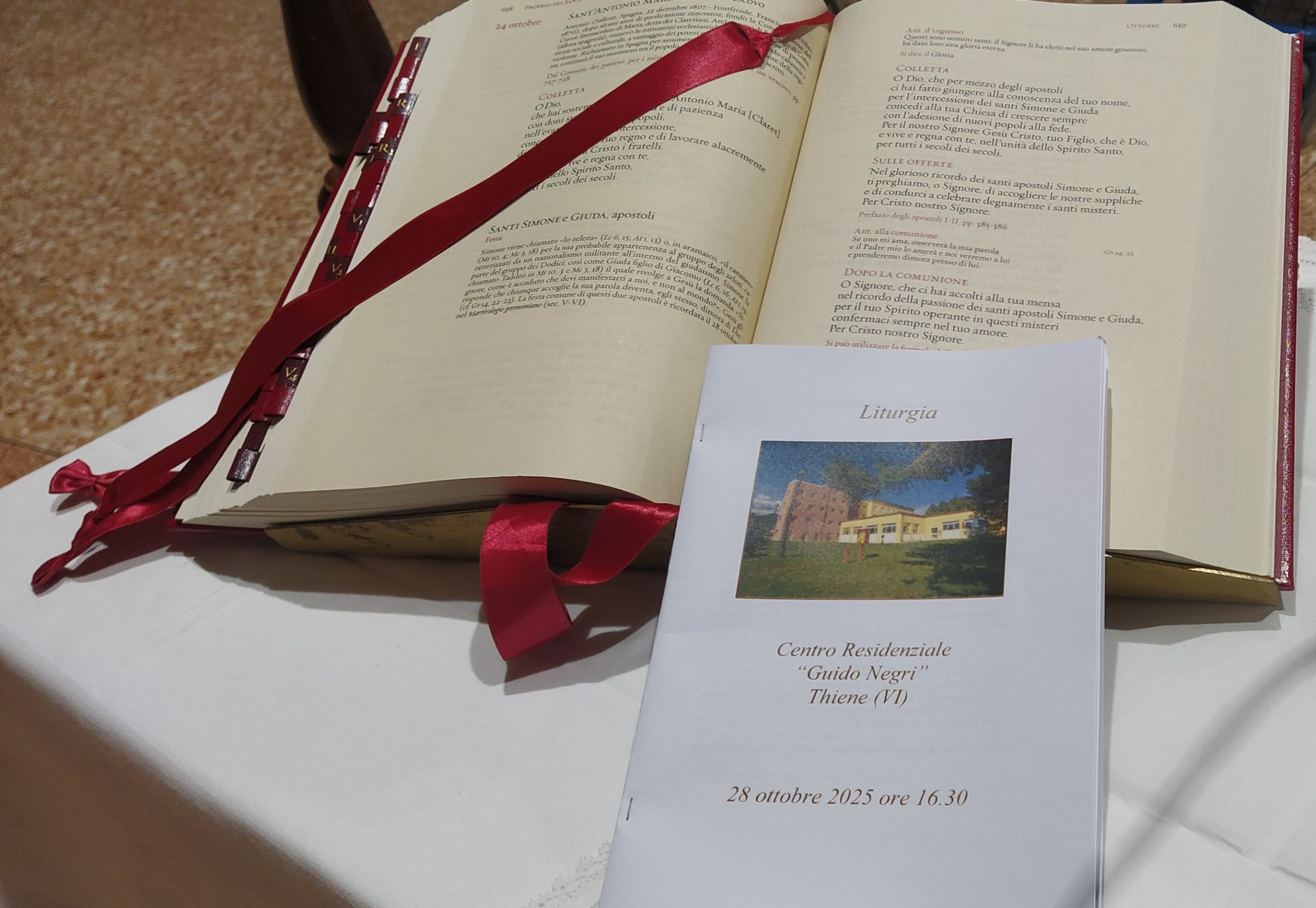 Celebrazione della Memorial Messa presso la nostra Residenza